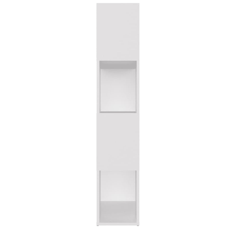 Boekenkast/Kamerscherm 80X24X124,5 Cm Spaanplaat Wit 80 x 24 x 124.5 cm