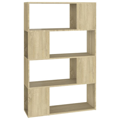 Boekenkast/Kamerscherm 80X24X124,5 Cm Spaanplaat Sonoma Eiken 80 x 24 x 124.5 cm