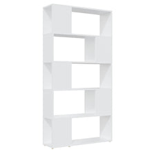 Boekenkast/Kamerscherm 80X24X155 Cm Spaanplaat Wit