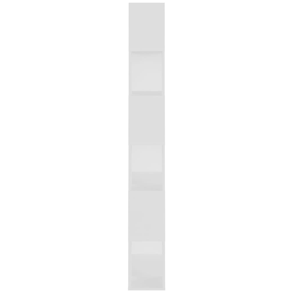 Boekenkast/Kamerscherm 80X24X86 Cm Spaanplaat Wit