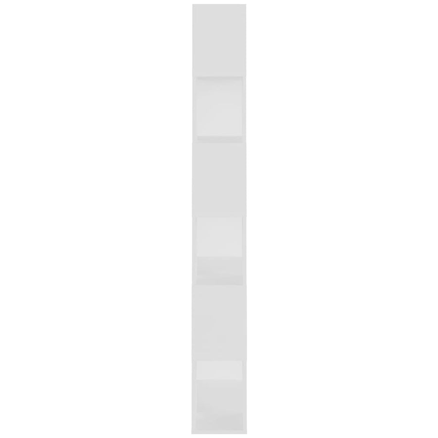 Boekenkast/Kamerscherm 80X24X86 Cm Spaanplaat Wit