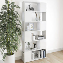 Boekenkast/Kamerscherm 80X24X86 Cm Spaanplaat Wit