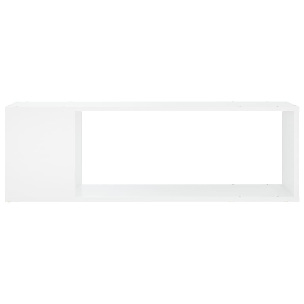Tv-Meubel 00X24X32 Cm Bewerkt Hout Wit