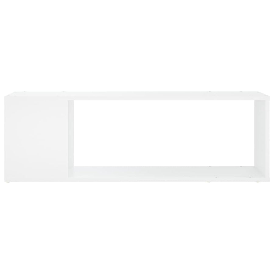 Tv-Meubel 00X24X32 Cm Bewerkt Hout Wit