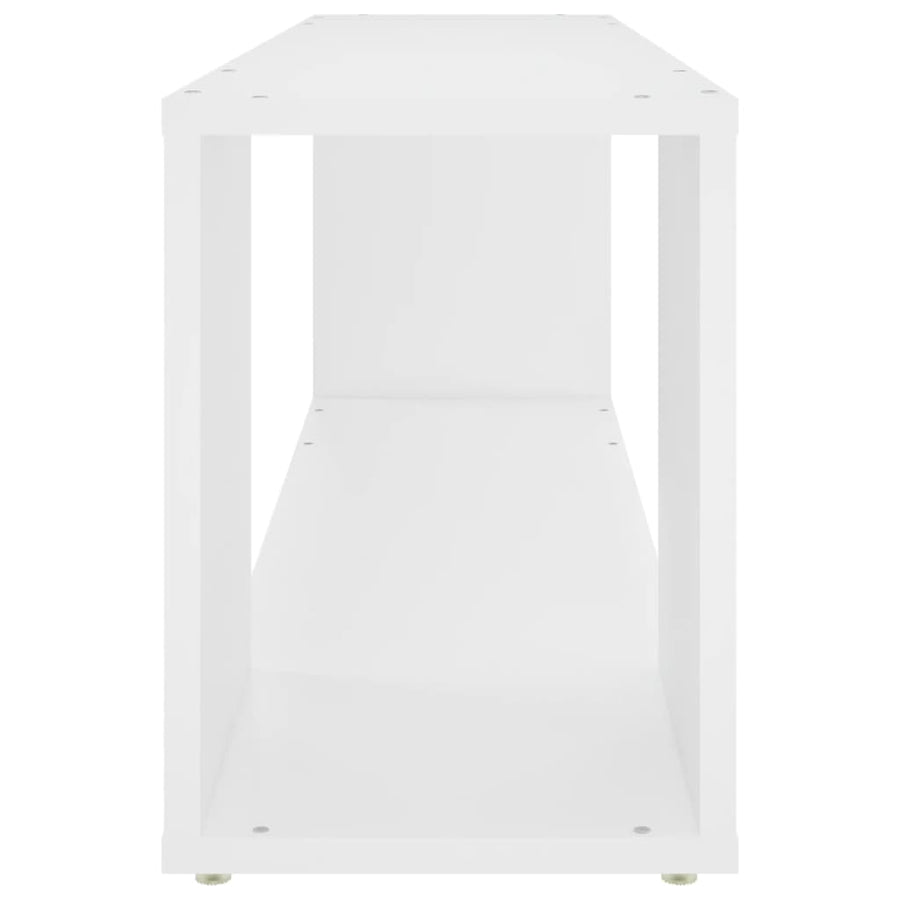 Tv-Meubel 00X24X32 Cm Bewerkt Hout Wit