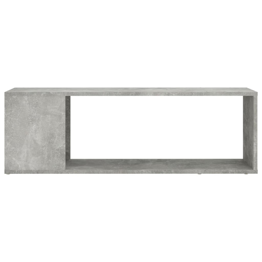 Tv-Meubel 00X24X32 Cm Spaanplaat Betongrijs