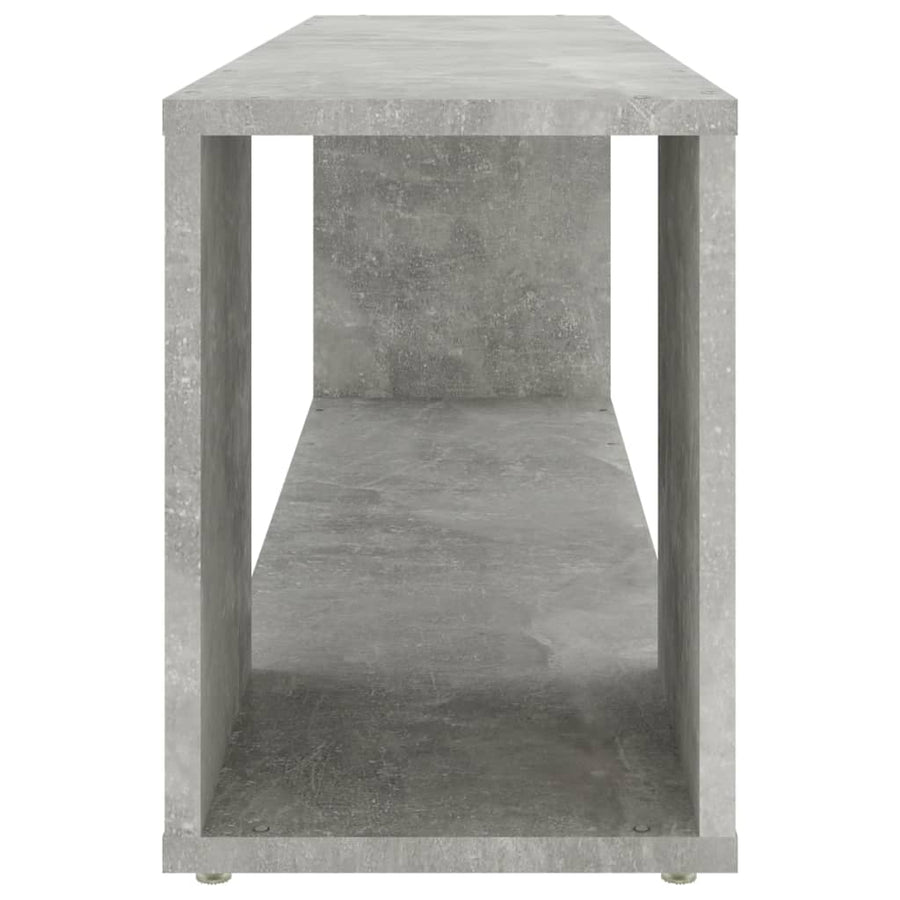 Tv-Meubel 00X24X32 Cm Spaanplaat Betongrijs