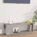TV stand 100x24x32 cm engineered wood concrete grey