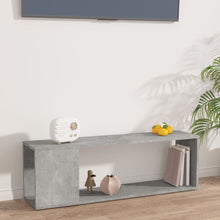 Tv-Meubel 00X24X32 Cm Spaanplaat Betongrijs