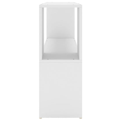 Boekenkast 00X24X63 Cm Bewerkt Hout Wit