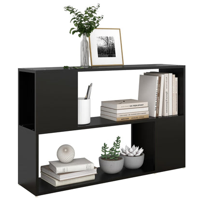 Boekenkast 00X24X63 Cm Spaanplaat Zwart