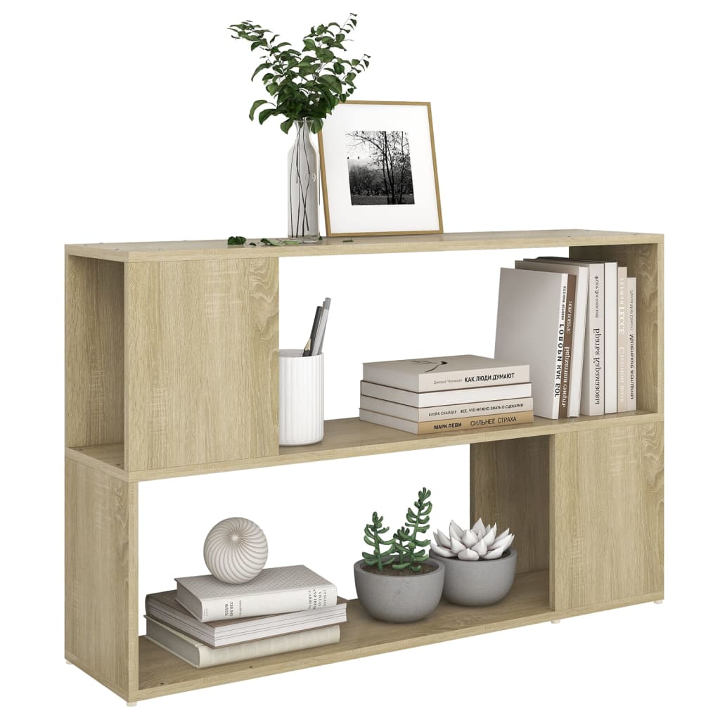 Boekenkast 00X24X63 Cm Spaanplaat Kleurig Sonoma eiken
