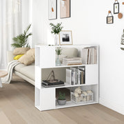 Boekenkast 100x24x94 cm wit