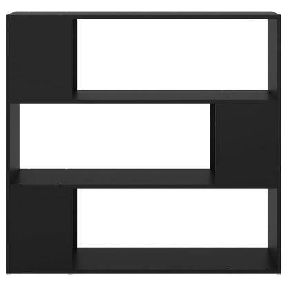 Boekenkast/Kamerscherm 00X24X94 Cm Zwart