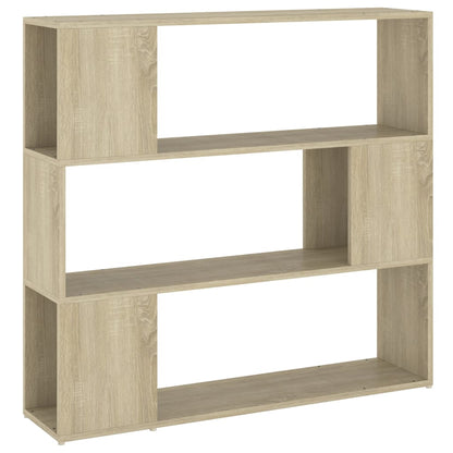 Boekenkast/Kamerscherm 00X24X94 Cm Kleurig Sonoma eiken