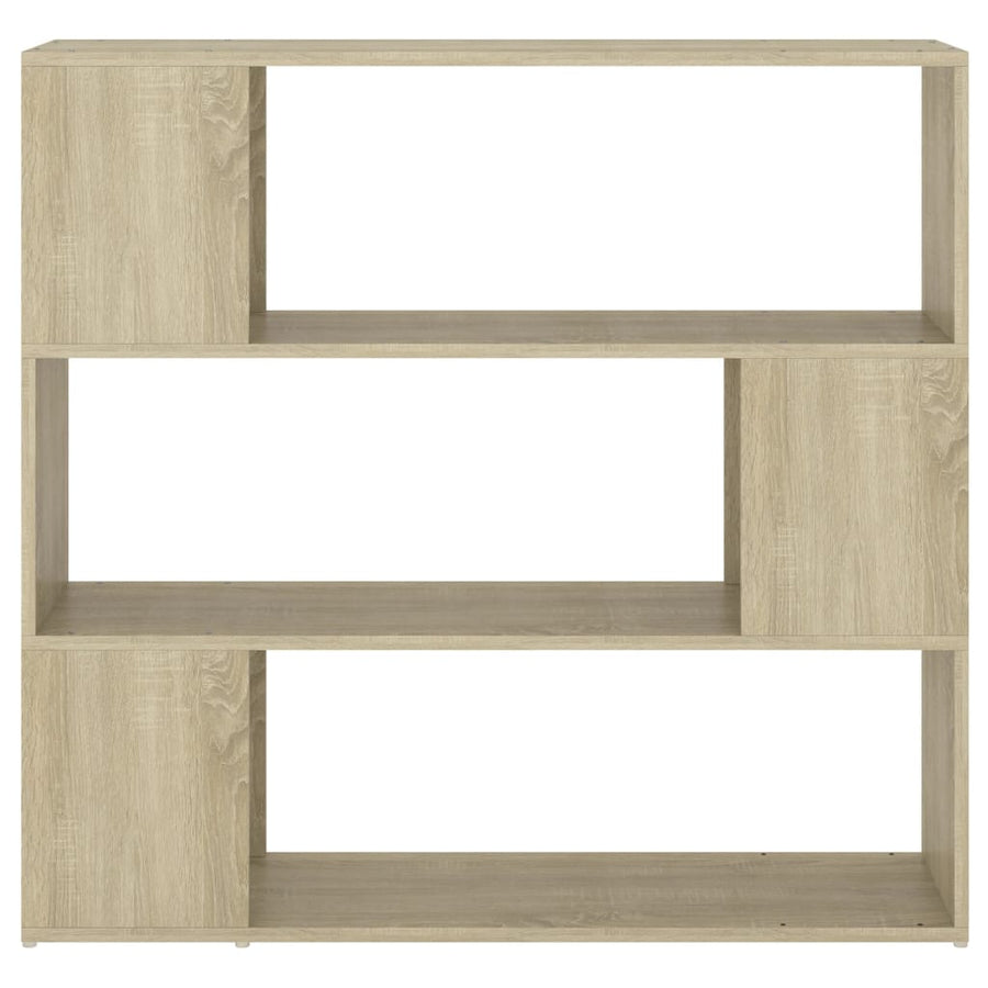 Boekenkast/Kamerscherm 00X24X94 Cm Kleurig Sonoma eiken