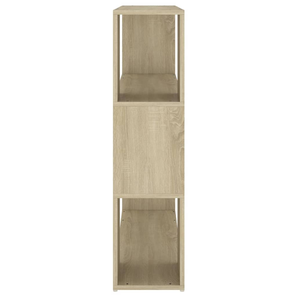 Boekenkast/Kamerscherm 00X24X94 Cm Kleurig Sonoma eiken