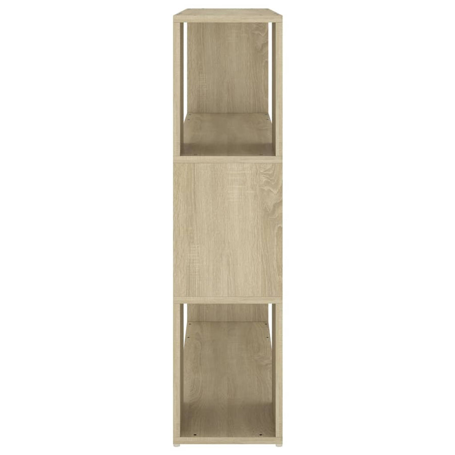 Boekenkast/Kamerscherm 00X24X94 Cm Kleurig Sonoma eiken