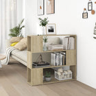 Bookcase/room divider 100x24x94 cm Sonoma oak-coloured