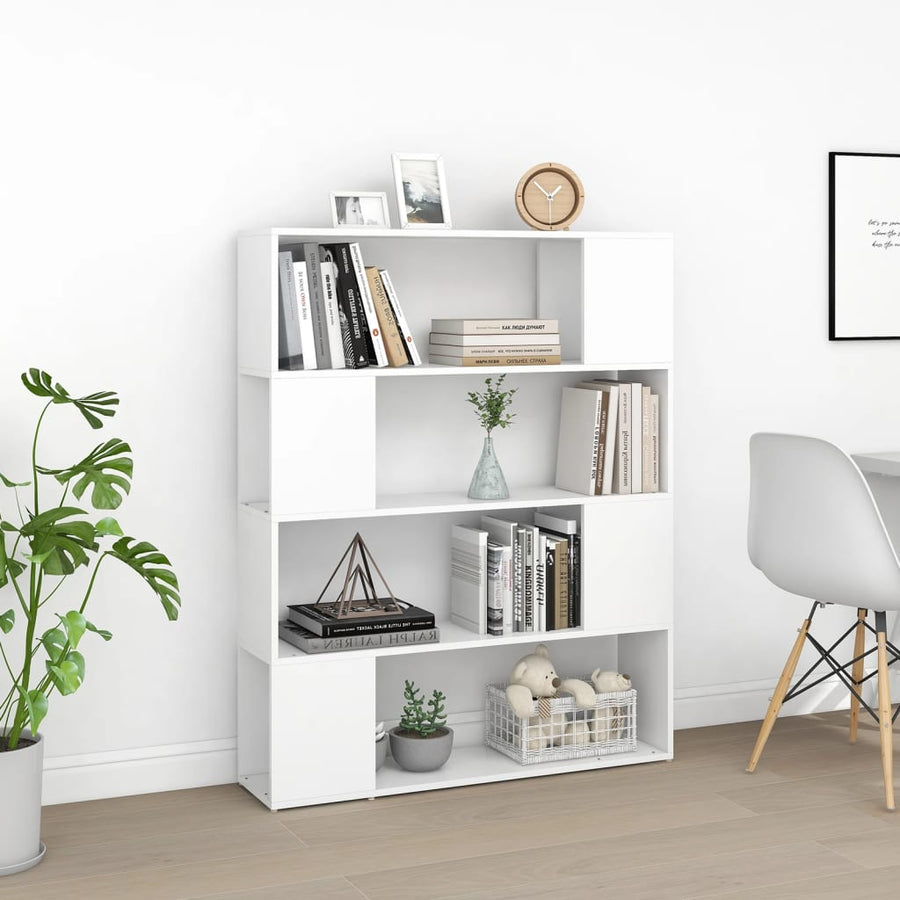 Boekenkast/Kamerscherm 00X24X24 Cm Wit