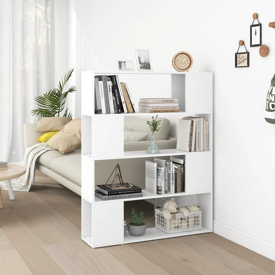 Boekenkast/Kamerscherm 00X24X24 Cm Wit