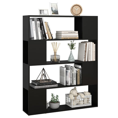 Boekenkast/Kamerscherm 00X24X24 Cm Zwart