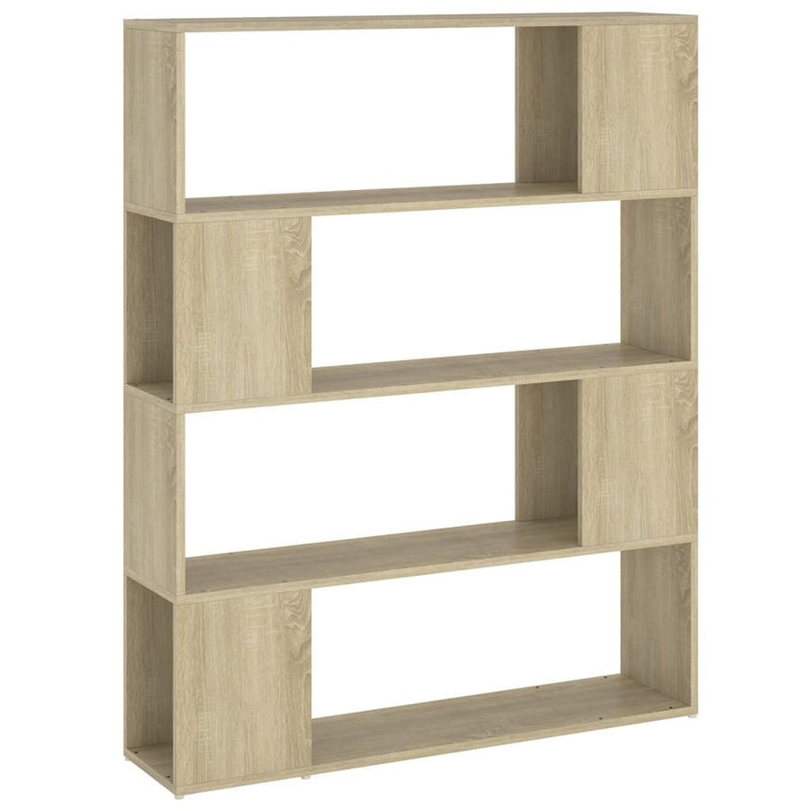 Boekenkast/Kamerscherm 00X24X24 Cm Kleurig Sonoma eiken