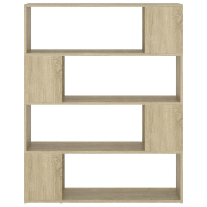 Boekenkast/Kamerscherm 00X24X24 Cm Kleurig Sonoma eiken