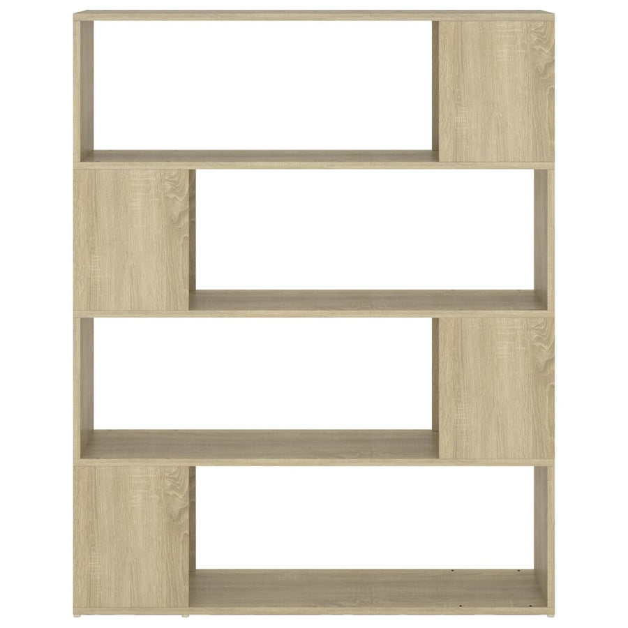 Boekenkast/Kamerscherm 00X24X24 Cm Kleurig Sonoma eiken