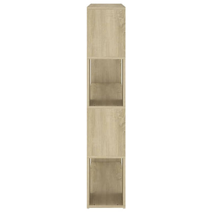 Boekenkast/Kamerscherm 00X24X24 Cm Kleurig Sonoma eiken