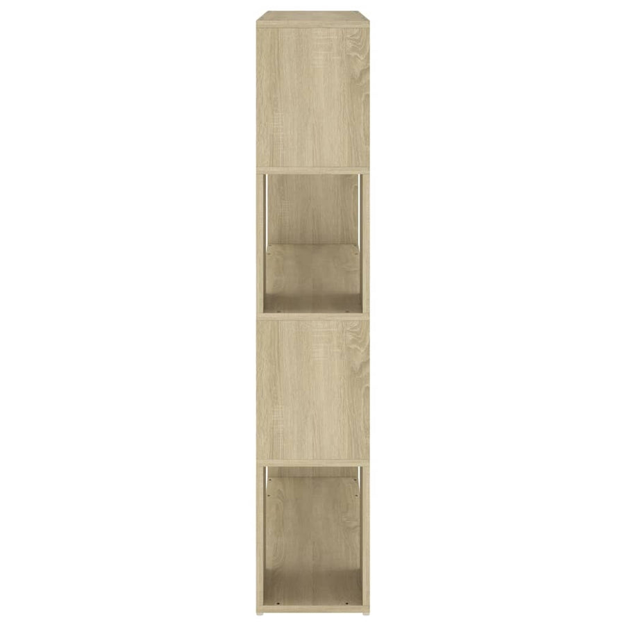 Boekenkast/Kamerscherm 00X24X24 Cm Kleurig Sonoma eiken