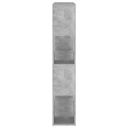Boekenkast/kamerscherm 100x24x124 cm betongrijs Betongrijs