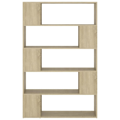 Boekenkast/Kamerscherm 00X24X55 Cm Spaanplaat Sonoma eiken