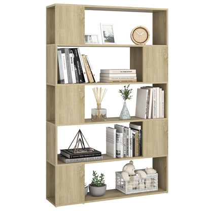 Boekenkast/Kamerscherm 00X24X55 Cm Spaanplaat Sonoma eiken