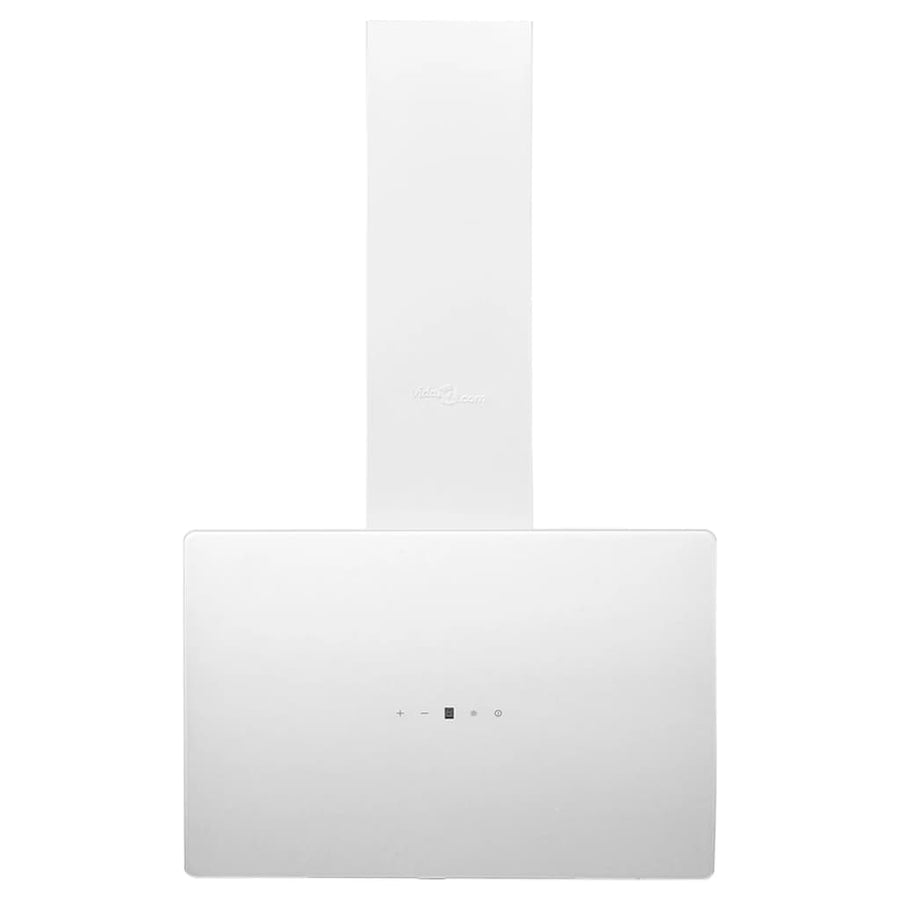 Wandafzuigkap 60 Cm Staal En Gehard Glas 60 x 31 x 108 cm Wit