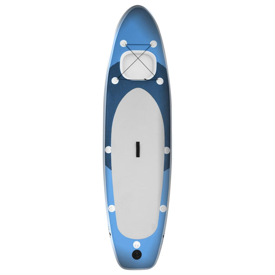 Stand Up Paddleboardset Opblaasbaar 300 x 76 x 10 cm Zeeblauw