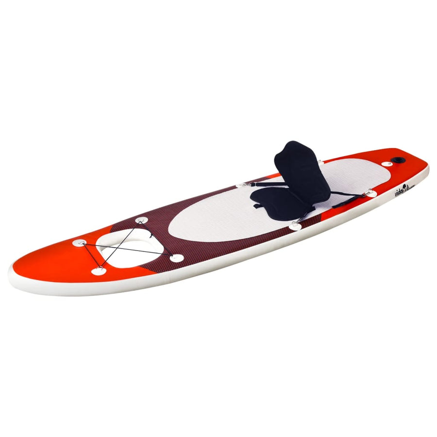 Stand Up Paddleboardset Opblaasbaar 300 x 76 x 10 cm Rood
