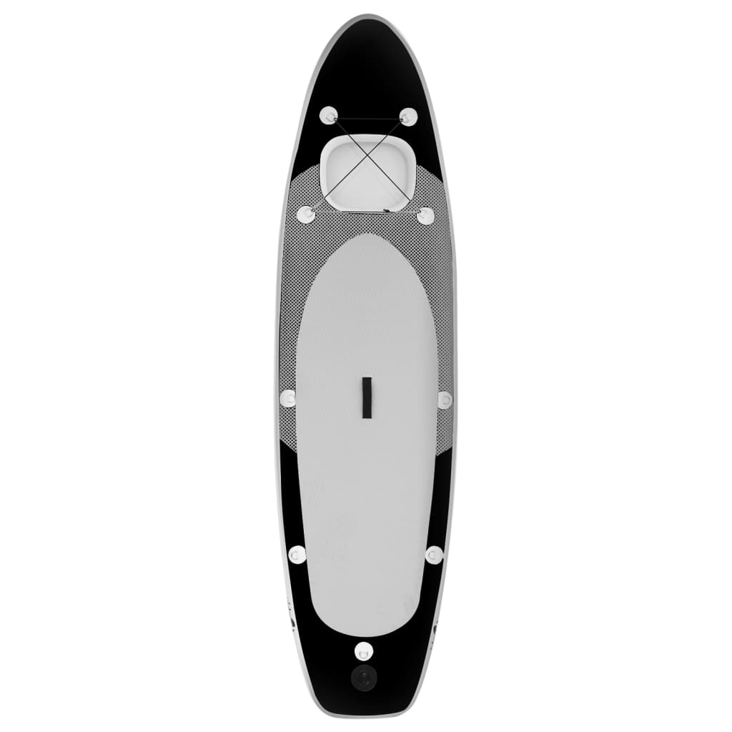 Stand Up Paddleboardset Opblaasbaar 300 x 76 x 10 cm Zwart