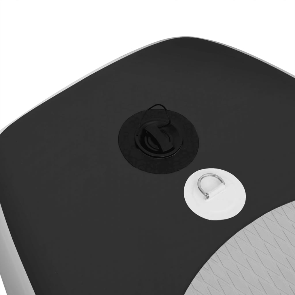 Stand Up Paddleboardset Opblaasbaar 300 x 76 x 10 cm Zwart