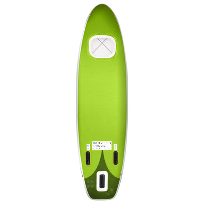 Stand Up Paddleboardset Opblaasbaar 330 x 76 x 10 cm Groen