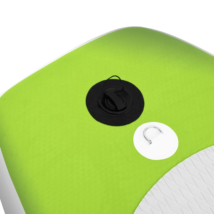 Stand Up Paddleboardset Opblaasbaar 360 x 81 x 10 cm Groen
