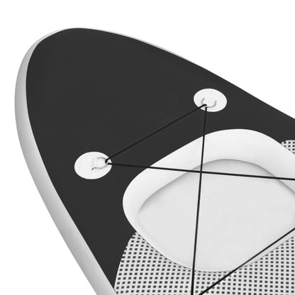 Stand Up Paddleboardset Opblaasbaar 360 x 81 x 10 cm Zwart