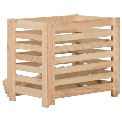 Aardappelkist Massief Grenenhout 60 x 40 x 50 cm
