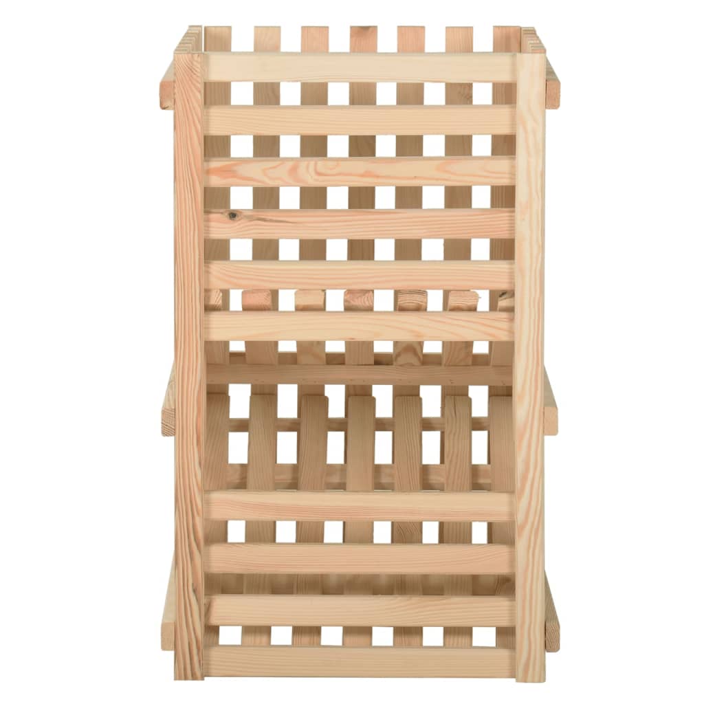 Aardappelkist Massief Grenenhout 50 x 50 x 80 cm