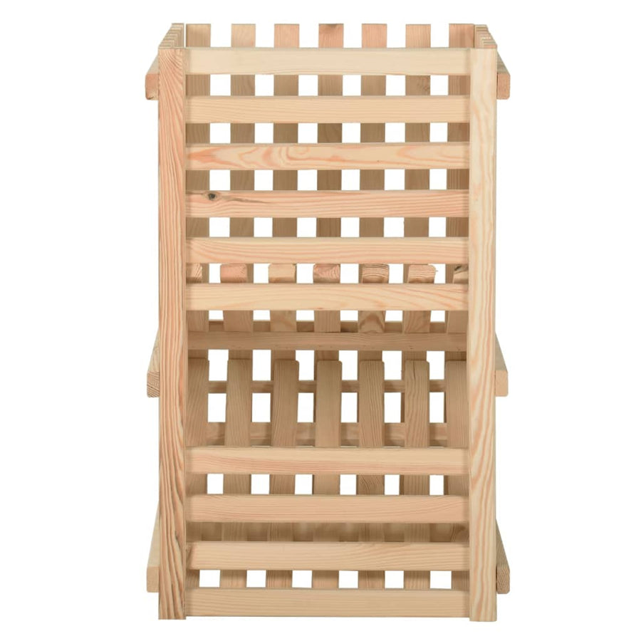 Aardappelkist Massief Grenenhout 50 x 50 x 80 cm
