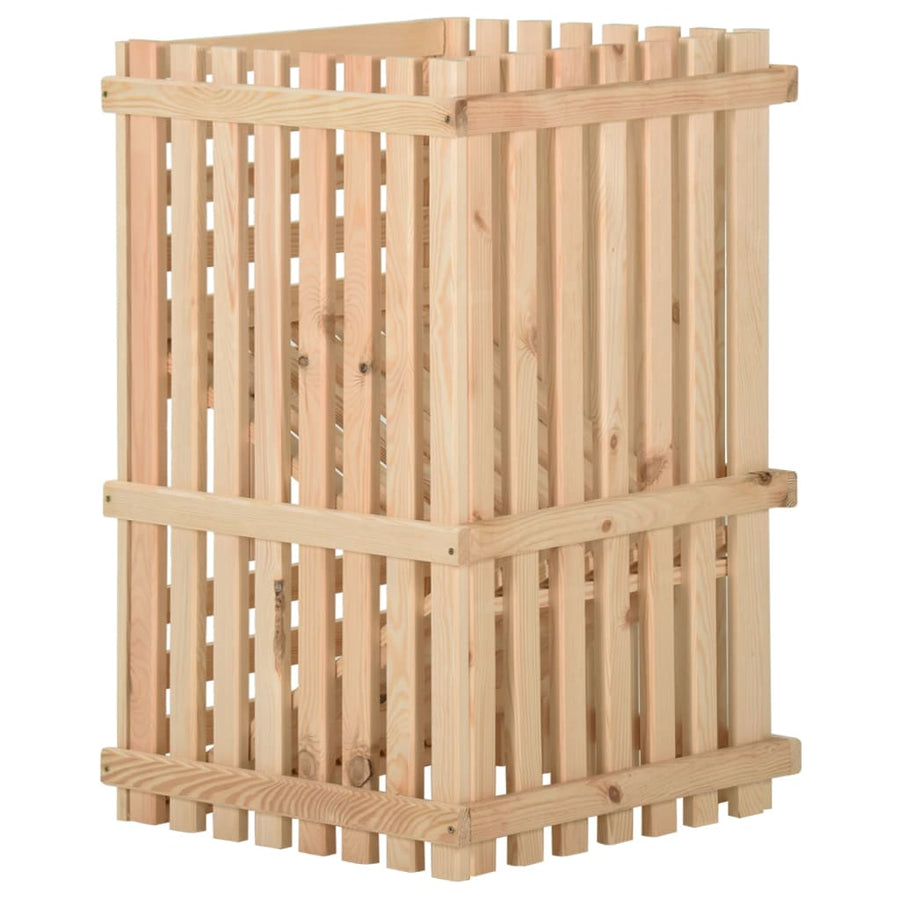 Aardappelkist Massief Grenenhout 50 x 50 x 80 cm