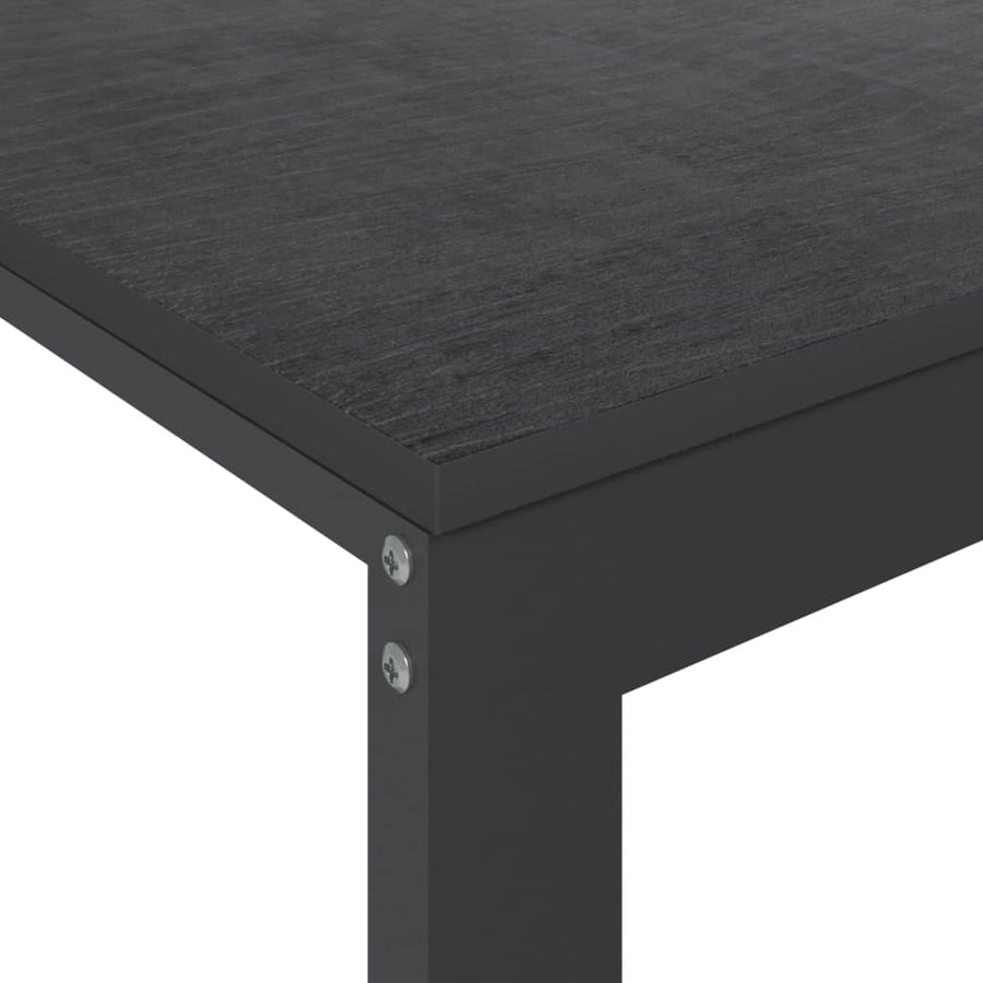 Computerbureau 110X60X73 Cm Spaanplaat Zwart