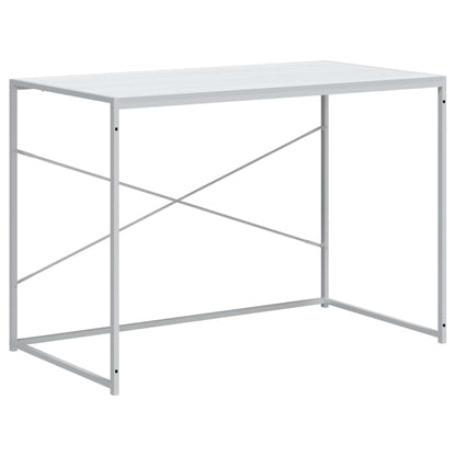 Computerbureau 110X60X70 Cm Spaanplaat Wit