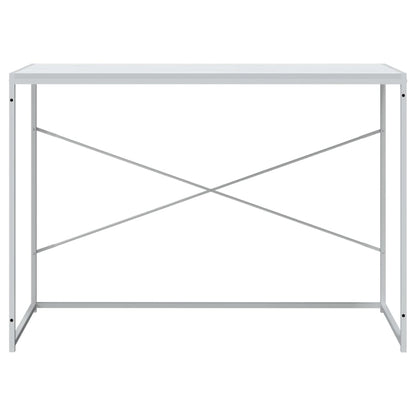 Computerbureau 110X60X70 Cm Spaanplaat Wit