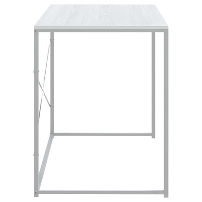 Computerbureau 110X60X70 Cm Spaanplaat Wit